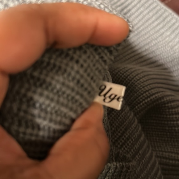 NWOT Ugerlov Women’s Knit Pullover Sweater Top Size M Dark Gray Color - Picture 7 of 10